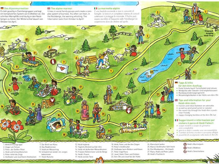 Heidi-Hotel Falkertsee heidialm-lageplan